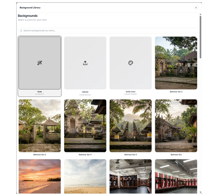 modifashion background library