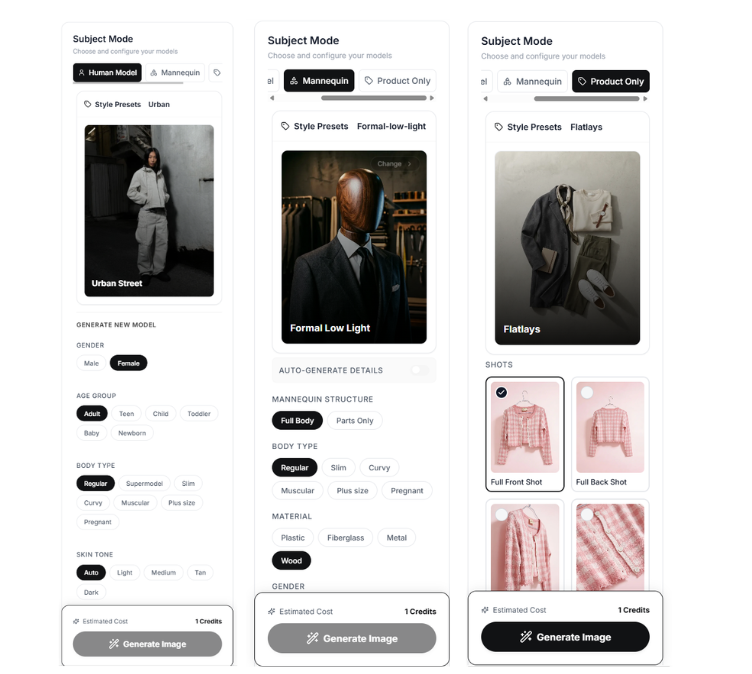 subject configurator